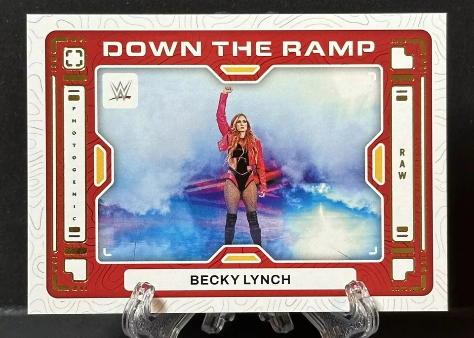 2024 Becky Lynch Panini Photogenic WWE Down the Ramp Insert - Image 1 of 1