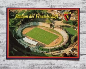 AK 1. SV Gera Stadion Freundschaft Sportverein Fußball Architektur Postkarte - Picture 1 of 2