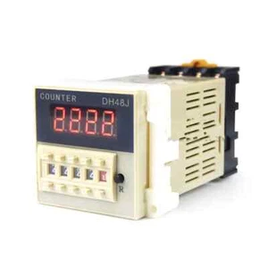 Contador digital de entrada de señal de contacto DH48J-8 8 pines AC220V - Imagen 1 de 6