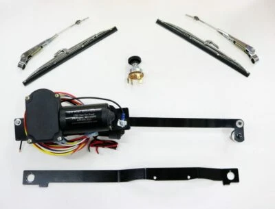 NEW PORT ENG WINDSHIELD WIPER SYSTEM 1928-29 FORD MODEL A COUPE SEDAN NE2829FP - Image 1 of 2