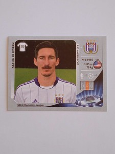 No. 203 Sacha Kljestan RSC Anderlecht - Champions League 2012/13 Panini