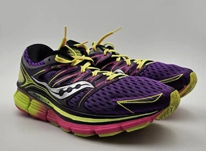 SAUCONY Womens Shoes Size 10.5 Triumph ISO 3 Purple Yellow- S10262-3 - Picture 1 of 7