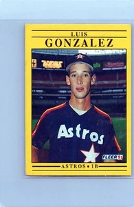 Fleer #507 1991 Luis González - Imagen 1 de 2