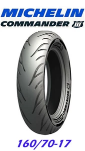 MICHELIN COMMANDER 3 REAR TIRE 160/70-17 HARLEY SOFTAIL DYNA SUPER GLIDE WIDE - Picture 1 of 1