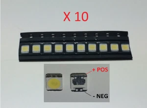 LG 2835 3528 LED TV Backlight Beads 3V - 1W - 280mA *USA SELLER* - Picture 1 of 3