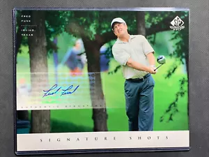 2004 UD SP SIGNATURE GOLF SIGNATURE SHOTS AUTOGRAPH PGA FRED FUNK 8x10 - Picture 1 of 2