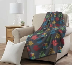 Harry Potter Zauberer Welt Kohl's Super Plüsch Überwurfdecke (46""x60") - Bild 1 von 8