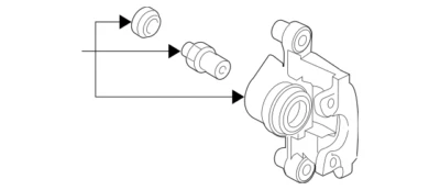 Pinza fija izquierda original mercedes-benz e 350 e 300 2017-2023 0114219398 Foto 1 de 3