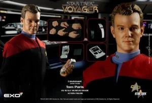 EXO-6 Star Trek 1/6 Lt Lieutenant Junior Grade Tom Paris Voyager Voy Figure - Picture 1 of 2