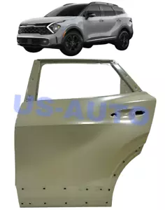 Fit 2023 2024 Kia Sportage Rear Left Driver Door Shell RL-SPE-23 - Picture 1 of 4