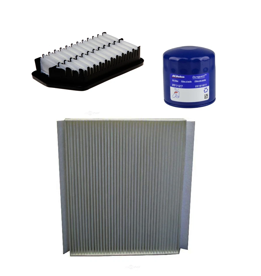 Комплект масляных воздушных бумажных салонных фильтров двигателя ACDelco Pro для Kia Forte5 2018 1,6 л L4 - Изображение 1 из 1