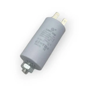 CONDENSATEUR DE DÉMARRAGE 2,5 UF MF 450 VAC 400V-500V AC DOUBLE FASTON ET VIS M8 - Picture 1 of 2