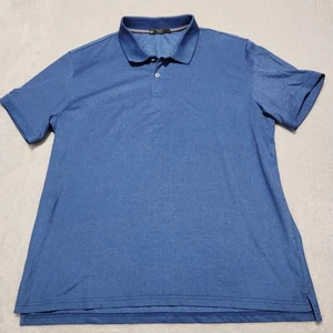 Member's Mark Performance Polo Shirt Mens XL Blue Short Sleeve Stretch - Picture 1 of 6
