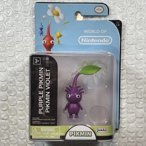 NUOVA ACTION FIGURE VIOLA SERIE PIKMIN 2,5” POLLICI MONDO DI NINTENDO OLIMAR - Foto 1 di 3