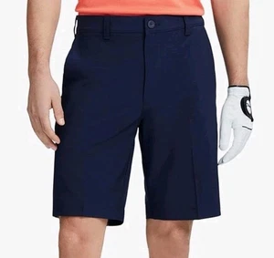 Pantalones Cortos de Golf IZOD Para Hombres 9.5" Swingflex Elastizados Calce Recto - Azul Marino - 29W - Nuevos con Etiquetas - Imagen 1 de 7