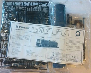 Entex ef 60 Electric Locomotive Train 1/50 Scale Model Kit - NO BOX - *READ* - Picture 1 of 8