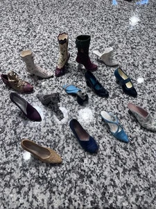 Just The Right Shoe by Raine Lot Of 14 Miniature Shoe Figurines no boxes - Picture 1 of 13