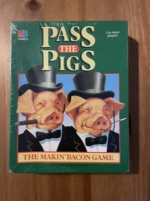 Pass The Pigs Game MB Games 1984 Vintage Boxed - New & Sealed (Old Stock) - Image 1 of 4