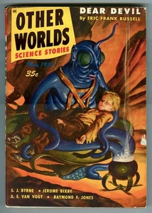 Vintage May 1950 OTHER WORLDS SCIENCE STORIES Magazine! Russell! Van Vogt! - Picture 1 of 3