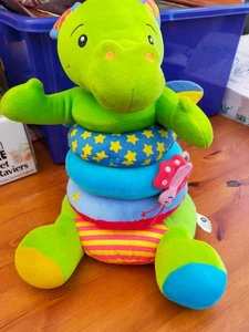 Vintage Boots Snappy Stacker Dragon Plush toy (early 2000s) Rare collectible - Picture 1 of 13