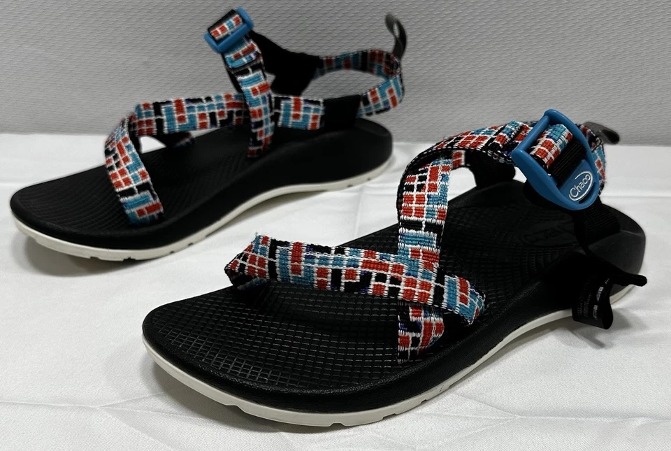Sandalias Chaco Tirantes Z/1 Niños Grandes Talla 6 Unisex Mujer Talla 6.5 Multicolor Foto 1 de 4