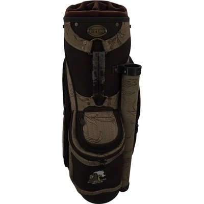 Burton Brown 14 Divider Golf Cart Bag Heavy Duty w/ Strap & Rain Cover - Image 1 of 4