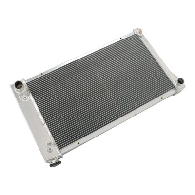 Radiador de 62 mm para camioneta Chevrolet C10 Suburban GMC C15/C1500 1967-1972 4 filas Foto 1 de 4