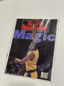 Sports Illustrated Earvin Magic Johnson 1991 quiosco sin laboratorio Los Angeles Lakers - Imagen 1 de 3