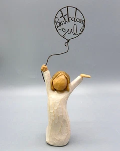 Willow Tree Birthday Girl Figurine 2005 Susan Lordi - Very Good Condition - Picture 1 of 6
