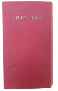 The Driver's Book By Dov Kolani,Vintage Israeli Driving Guide, Hebrew Text, 1970 - Foto 1 di 23