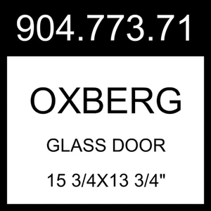 IKEA OXBERG Puerta Cristal Efecto Roble Negro 15 3/4x13 3/4" 904.773.71 - Imagen 1 de 1