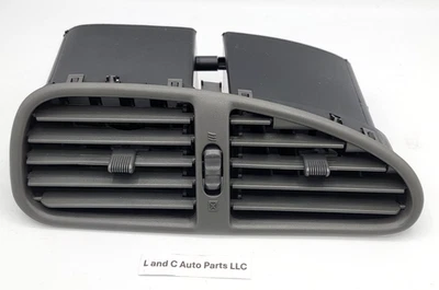 1998-2002 Oldsmobile Intrigue Dark Gray Center Dash Vent Assembly OEM. 10268880 - Image 1 of 4