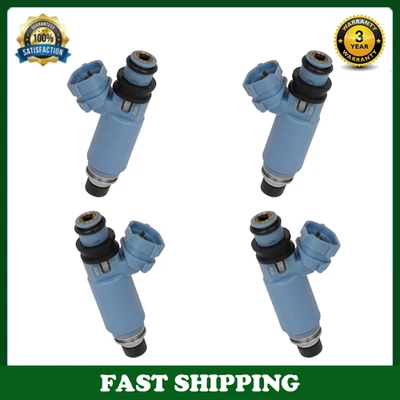 4X Inyector de Combustible FJ857 Subaru IMPREZA 2.0L H4 Turboalimentado 2002 2003 2004 2005 Foto 1 de 4