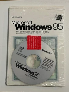 Microsoft Windows 95 For a New PC, on CD - Picture 1 of 2