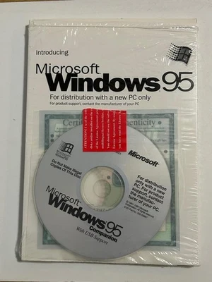 Microsoft Windows 95 For a New PC, on CD - Image 1 of 2