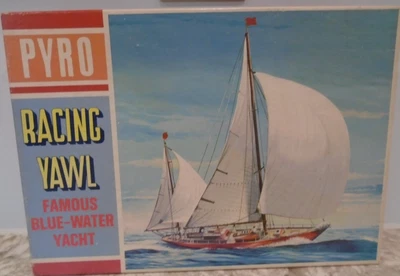 PYRO #C 310 RACING YAWL FAMOUS BLUE WATER YACHT MODEL STARTED - Image 1 of 4