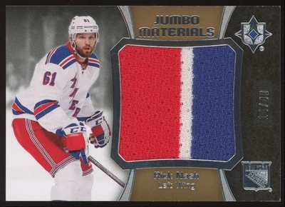 Rick Nash GU Patch /40 #JM-NA 2015-16 UD Ultimate Collection Jumbo Materials NHL - Image 1 of 3