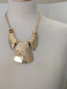 CHICOS  BLADE BIBB NECKLACE 18-22" - Picture 1 of 2