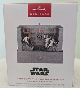 2024 Hallmark Star Wars: A New Hope™ "¡Cierra los trituradores de basura!" Adorno - Imagen 1 de 4