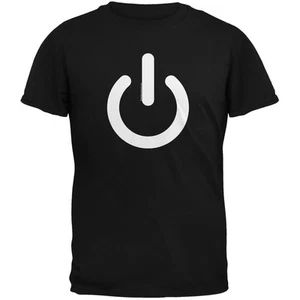 Power Symbol Black Youth T-Shirt - Picture 1 of 1