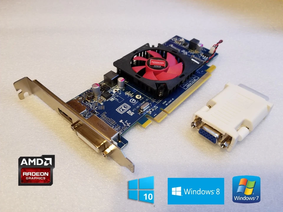 HP Pavilion HPE H8-1210t 1211 1212 Desktop PC DVI 1GB HD Video Graphics Card - Image 1 of 1