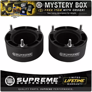 3" Front Leveling Lift Kit For 1994-2013 Dodge Ram 2500 3500 4WD Black Spacers - Imagen 1 de 11