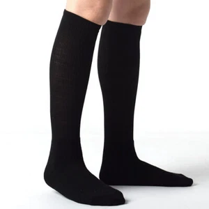 Herren Scottish Kilt Schlauch schwarz weiß Scottish Highland Kilt Socken Strümpfe - Bild 1 von 13