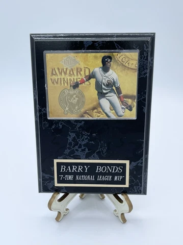 MLB Barry Bonds 7-Time National League MVP Plaque San Francisco Giants Cover