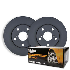 FRONT DISC BRAKE ROTORS+PADS for Chrysler Valiant VG EARLY *PCD 101mm* 1970 on