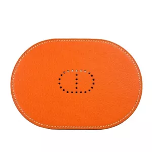 HERMES Bicolor PC PC Innenraum Logo Mauspad Stanzen H Evelyne unbenutzt - Bild 1 von 12
