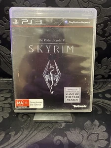 The Elder Scrolls V Skyrim - Sony Playstation 3 (PS3) Game *W/manual - Picture 1 of 3