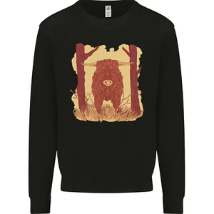 A Highland Cow Kids Sweatshirt Jumper - Picture 1 of 35
