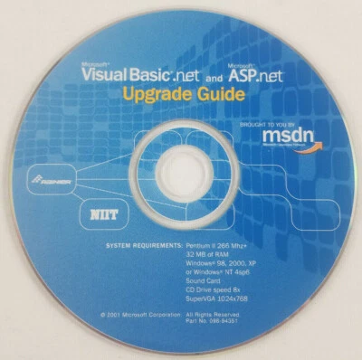 Microsoft Visual Basic and ASP .net Upgrade Guide by MSDN 2001 - Image 1 of 2