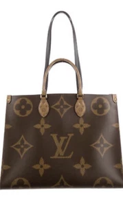 Louis Vuitton 2020 Reverse Giant Monogram OnTheGo GM Tote Bag - Picture 1 of 10